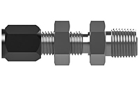 SAE flareless bulkhead connector SAE flareless bulkhead connector