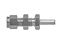 Tube fitting to bulkhead Tube fitting to bulkhead