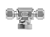 Tube fitting female branch tee Tube fitting female branch tee