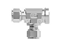 Tube fitting female run tee Tube fitting female run tee