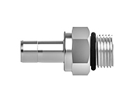 Tube fitting male straight thread adapter Tube fitting male straight thread adapter
