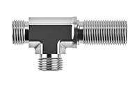 O-ring Face Seal Bulkhead Run Tee O-ring Face Seal Bulkhead Run Tee
