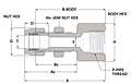 Bulkhead Female Connector - Duolok