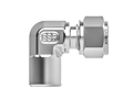 Tube fitting tube socket weld adapter